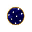 blue star button