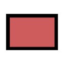 rectangle black inner line no bev