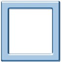 Thick square neon frame