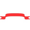 red ribbon sash