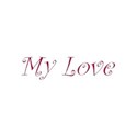 my Love red