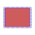 blue lace frame