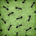 paper weave green ants