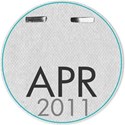 Circle date tag Apr
