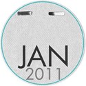 Circle date tag Jan