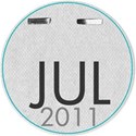 Circle date tag JUL