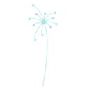 lt blue flower