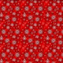 red snowflake paper