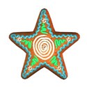 bling bling star cookie