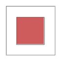 square cream frame