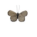 tan butterfly embellishment