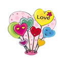 hearts balloons Love