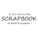 word scrapbook didn t happen