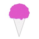 pink sno cone