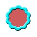 aqua flower