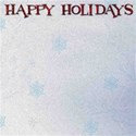 falling snow white happy holidays 1