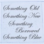 Something Borrowed Something Blue Wedding Album 