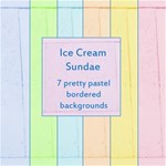 Ice Cream Sundae Pastel Backgrounds