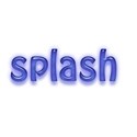 splash dark blue copy