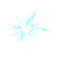 Cyan Light Explosion 1