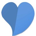 heart blue