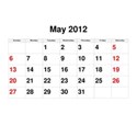 May 2012