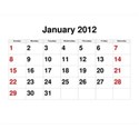 January 2012 background