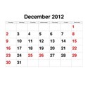 December 2012 background