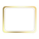 Gold frame