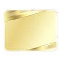 note pad gold