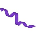 ribboncurlpurple