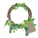 grape wreath cluster