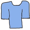 t shirt blue