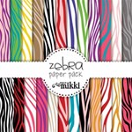 Zebra Paper Pack