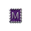 M-purple