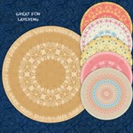 Round Paper Mats #1