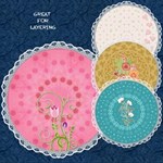 Round Lacy  Mats #2