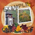Autumn Cluster Sprays Example