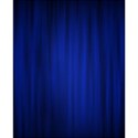 curtain blue