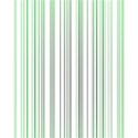 curtain stripes green