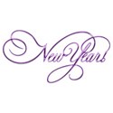 new year purple