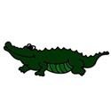 green alligator