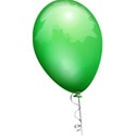 green balloon