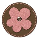 stickerbrownpink