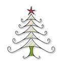 christmas tree sticker 4