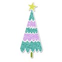 christmas tree sticker 2