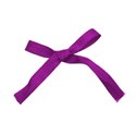 cute as a button_purple bow