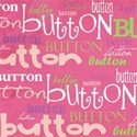 cute as a button_hot pink word paper