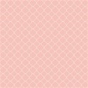 cute as a button_pink quatrefoil paper