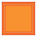 scallopedpaperdkorange